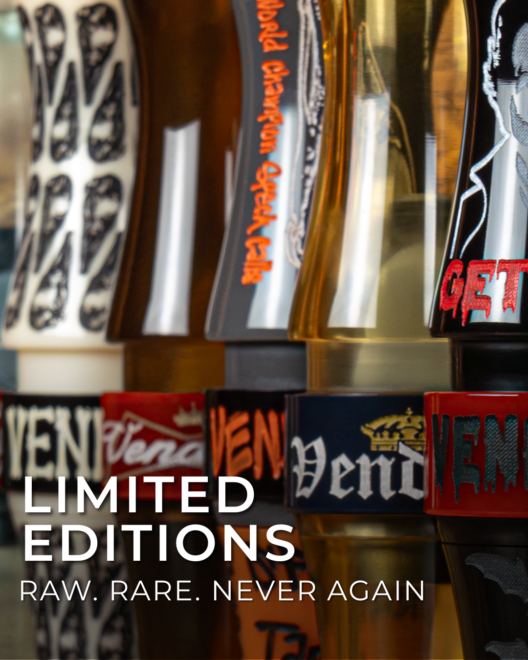 Vendetta Waterfowl limited edition ad creative