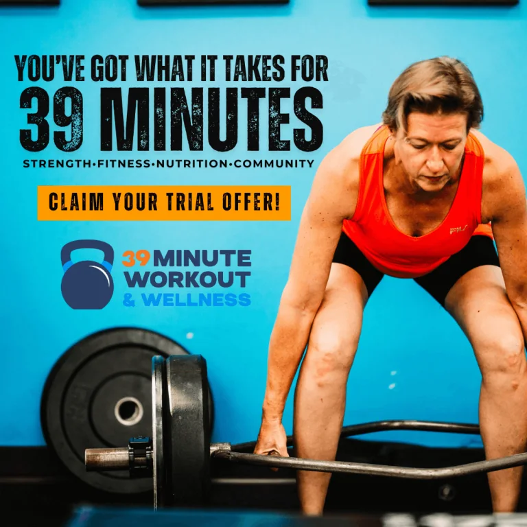 39 Minute Workout & Wellness ads work example