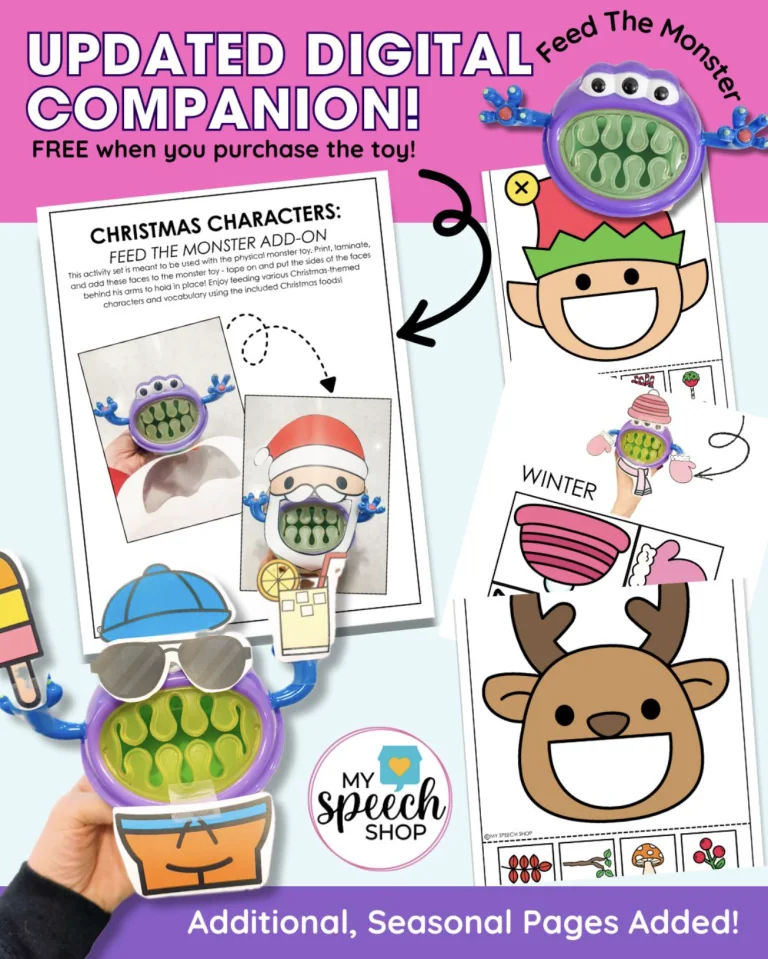 My Speech Shop content work example