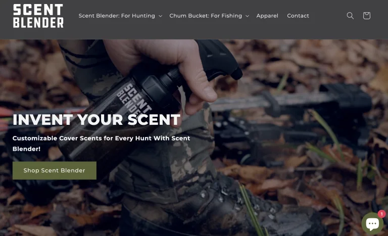 Scent Blender websites work example