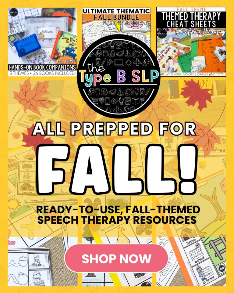 The Type B SLP ads work example