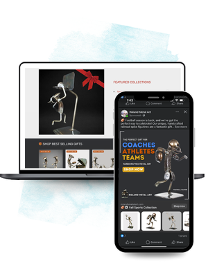 Paid media creative examples
